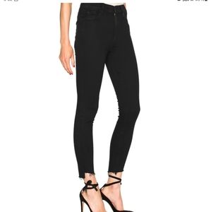 Mother Stunner Zip Ankle Step Fray